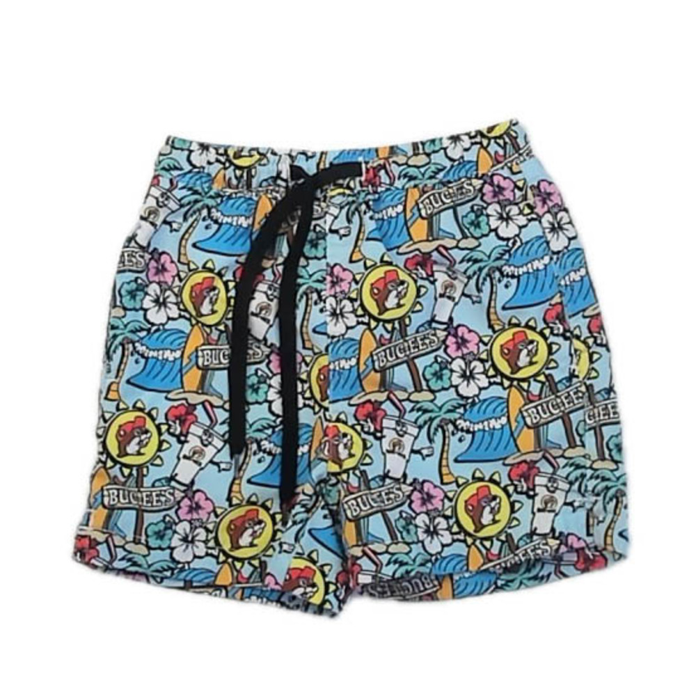 Buc-ees Boys Blue Trunks size: 4T